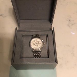 Michele CSX diamond watch